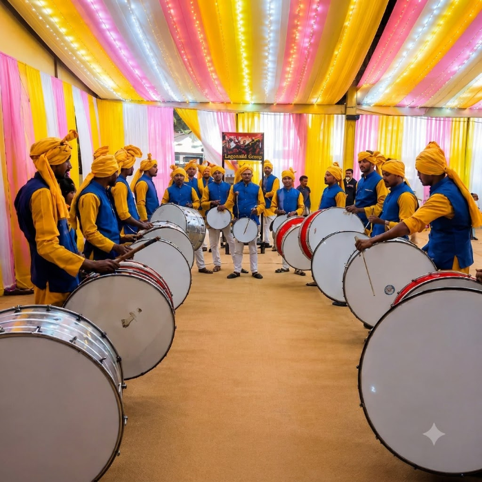 Punjabi Dhol & Tasha Band
