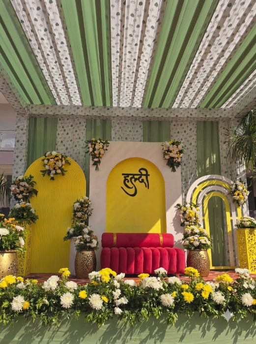 Haldi Ceremony Decor